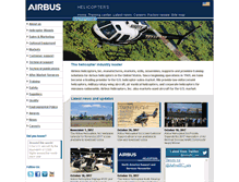 Tablet Screenshot of airbushelicoptersinc.com